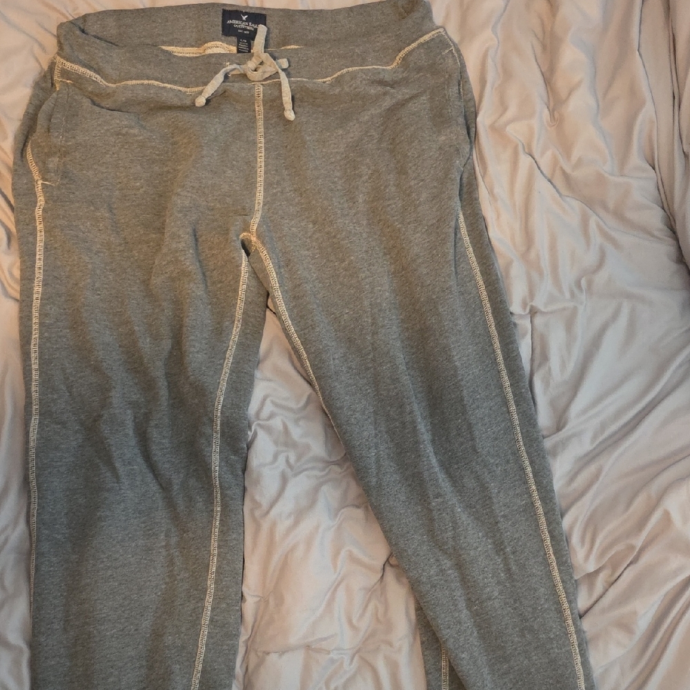 American Eagle Outfitters Mens Gray Sweatpants